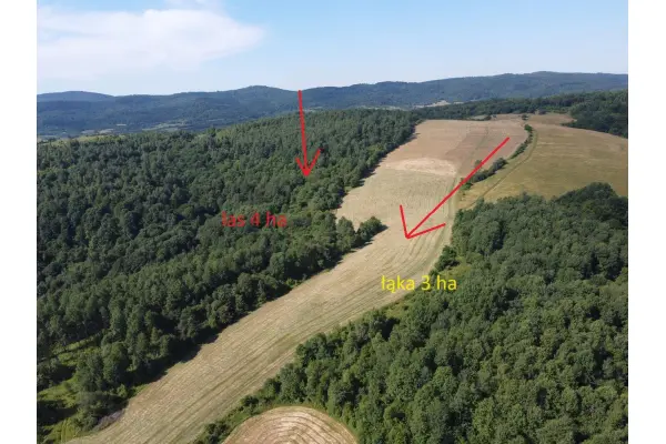 podkarpackie, krośnieński, Chorkówka, Draganowa, Działka na sprzedaż